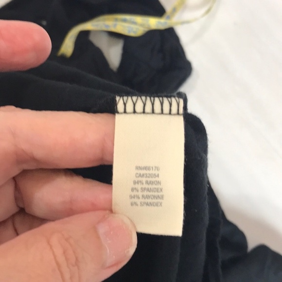 Anthropologie black midi length dress, size M - Picture 6 of 7